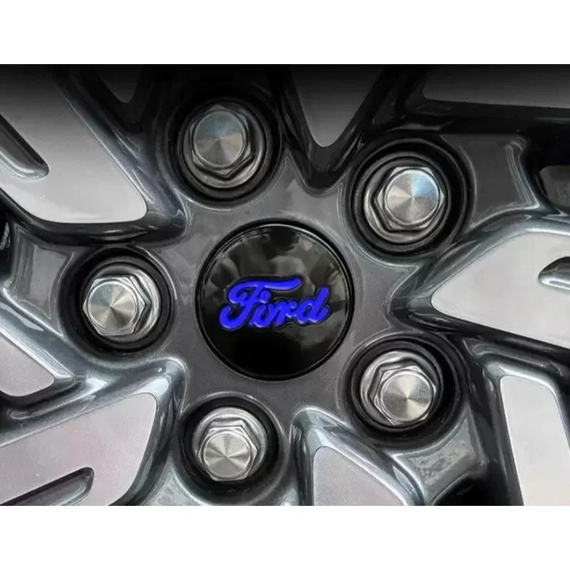 New 2026 Car Sticker Car Badge for Ford Focus Edge Explorer Escape Escape ST Kuga Mondeo Taurus Equator Steering Wheel Sticker F