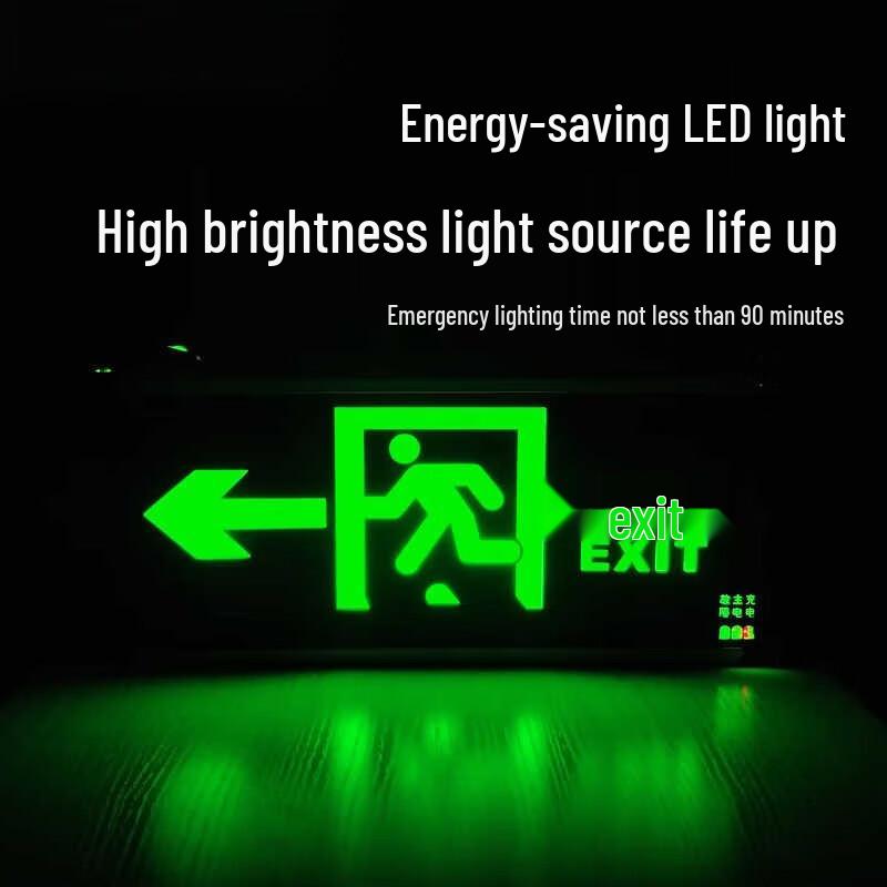 LED Safety Exit Emergency Evacuation Light