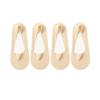 4 Pairs Women Socks High Quality Matching Casual Socks Summer Thin Cotton Bottom Non-slip Invisible Low Short Socks Breathable