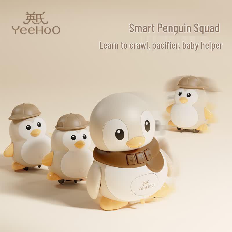 YEEHOO Musical Rocking Penguin Baby Toy