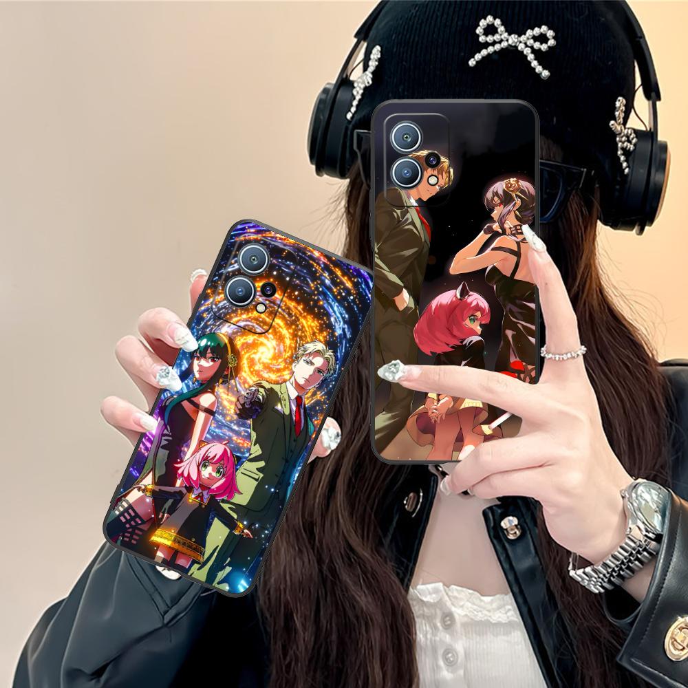Anime Spy Family Mobile Phone Case for Huawei P60 P50 P40 P30 P20 P10 P9 P8 Pro Lite Plus Colorful Printing Cover Luxury Pretty
