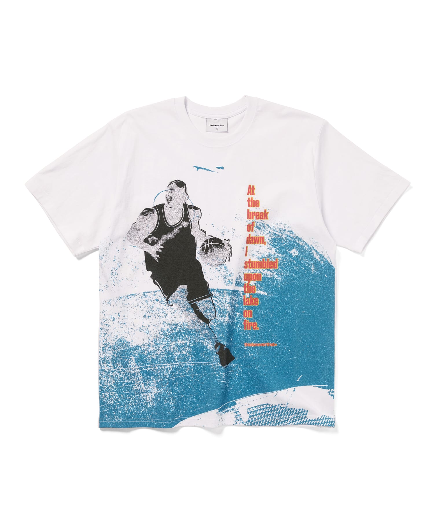 This Is Never That Full Court Tee White S