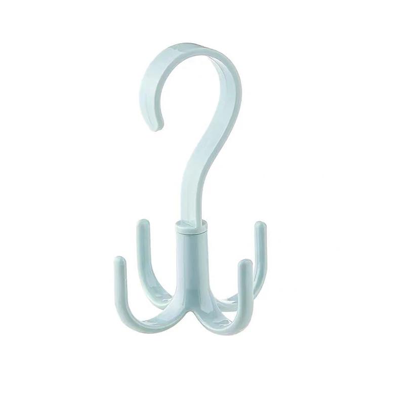 Rotated Hanger Hooks Wardrobe Clothes Rack Hangers Organizer Bag Hangers Shoes Belt Scarf Hanging Rack Closet Hanger
