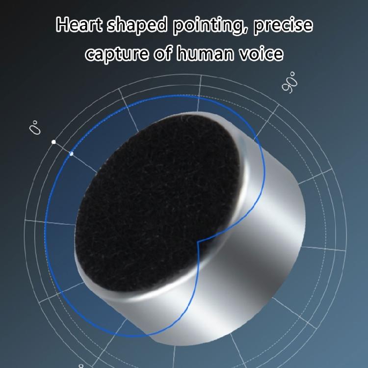 Electromagnetic Noise Resistant Electret Condenser Microphone Pickup Microphone Component for Enhances Claritys