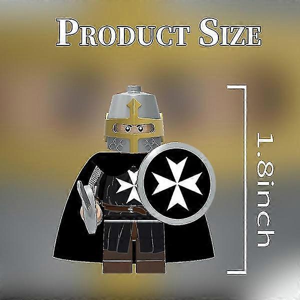 Mittelalterliche Figuren Antike Römische Minifiguren Ritter Soldat Actionfiguren Kreuzritter Pferde Bausteine Spielzeug Kinderspielzeug Geschenke