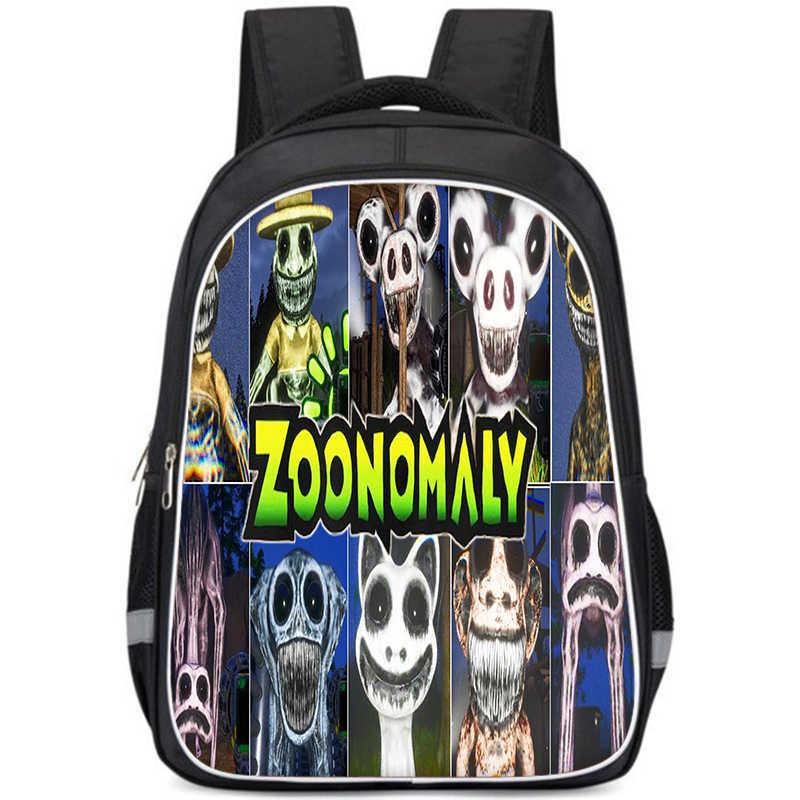 Zoonomaly Große Kapazität Leichter 3D Oxford-Stoff Rucksack Für Kinder Schule