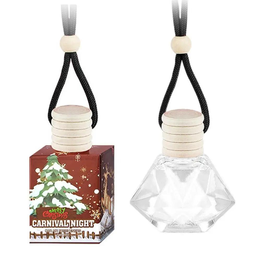New Creative Christmas Car Air Freshener Pendant Fragrance The Freshener Oil Air Refreshes Long-lasting Scent Car Air Inter F2S0