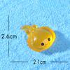 Cute Luminous Flat Fish Aquarium Tank Decoration Accessory Resin Mini Figurine
