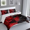 Custom Name Athletico Football 3PCS Bedding Set For Bedroom Dormitory,Including 1pc Duvet Cover And 2pcs Pillowcases Large size Fan gift