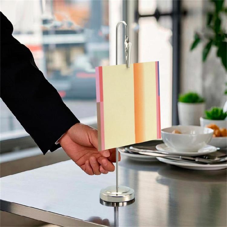 Memo Holder Clip Name Card Holder with Clip Place Card Holder Photo Stand Photo Holder for Business Cards