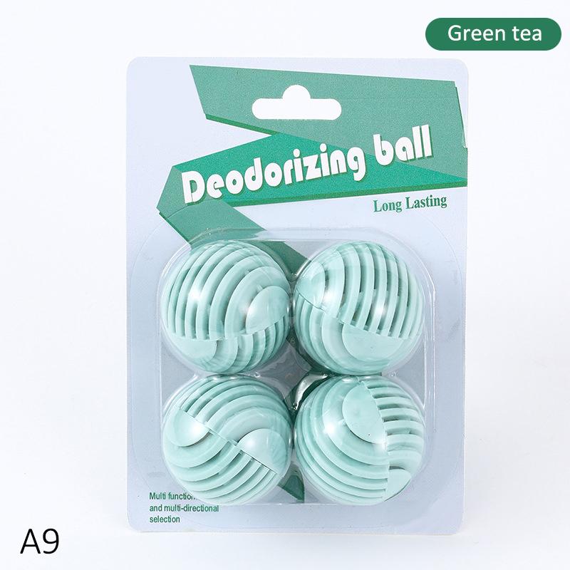 Deodorizer Freshener Balls Long-Lasting Aromatic, Mildew And Insect Proof For Wardrobe, Shoe Cabinet, Bathroom, Gym Bag And Car