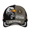 Us Veteran Baseball Cap – Military Veteran Hats, Patriotic Ball Cap, Adjustable Tactical Cap, Gift For Veterans Day, Bold Eagle