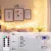 Juckier LED String 50 Christmas Tree USB Remote 8 Lighting Timer Memory Christmas Decorative Lights Lights, Bulbs, 5M, Lights, Indoor/Outdoor,