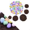 Easter Rattan Weaving Colored Eggs Kids Gifts Party Supplies