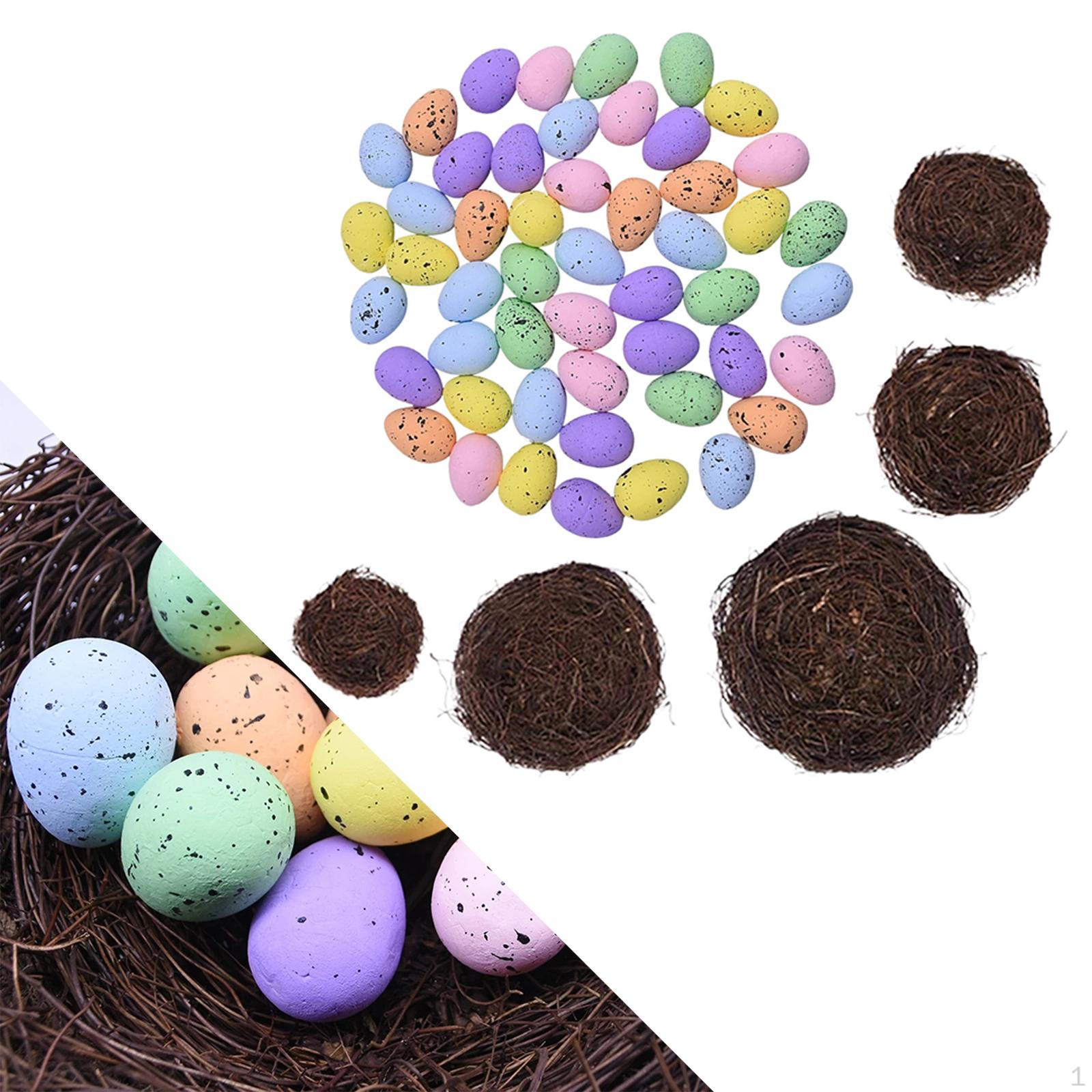 

Easter Rattan Weaving Colored Eggs Kids Gifts Party Supplies