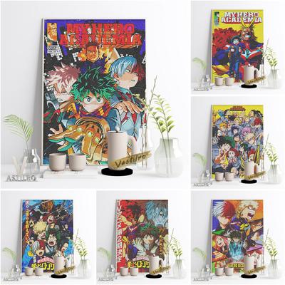 My Hero Academy Japanese Anime Wall Art Poster Printmaking Canvas Painting Living Room Bedroom Home Decoration