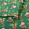 10M/roll Kraft Christmas Wrapping Paper Cartoon Santa Claus Elk Gift Box Packaging Material New Year Xmas Party Diy Decoration
