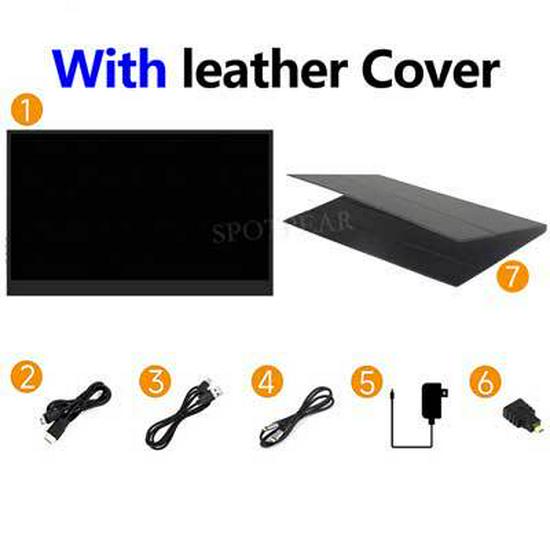 

Raspberry Pi 15,6 FHD 1080P сенсорный экран, совместимость с Type-C/HDMI