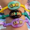 Trendy MultiColor Pig Nose Colorful Beaded Woven Bracelet For Women Colorful Adjustable Hand Rope 1116 Fashion Jewelry
