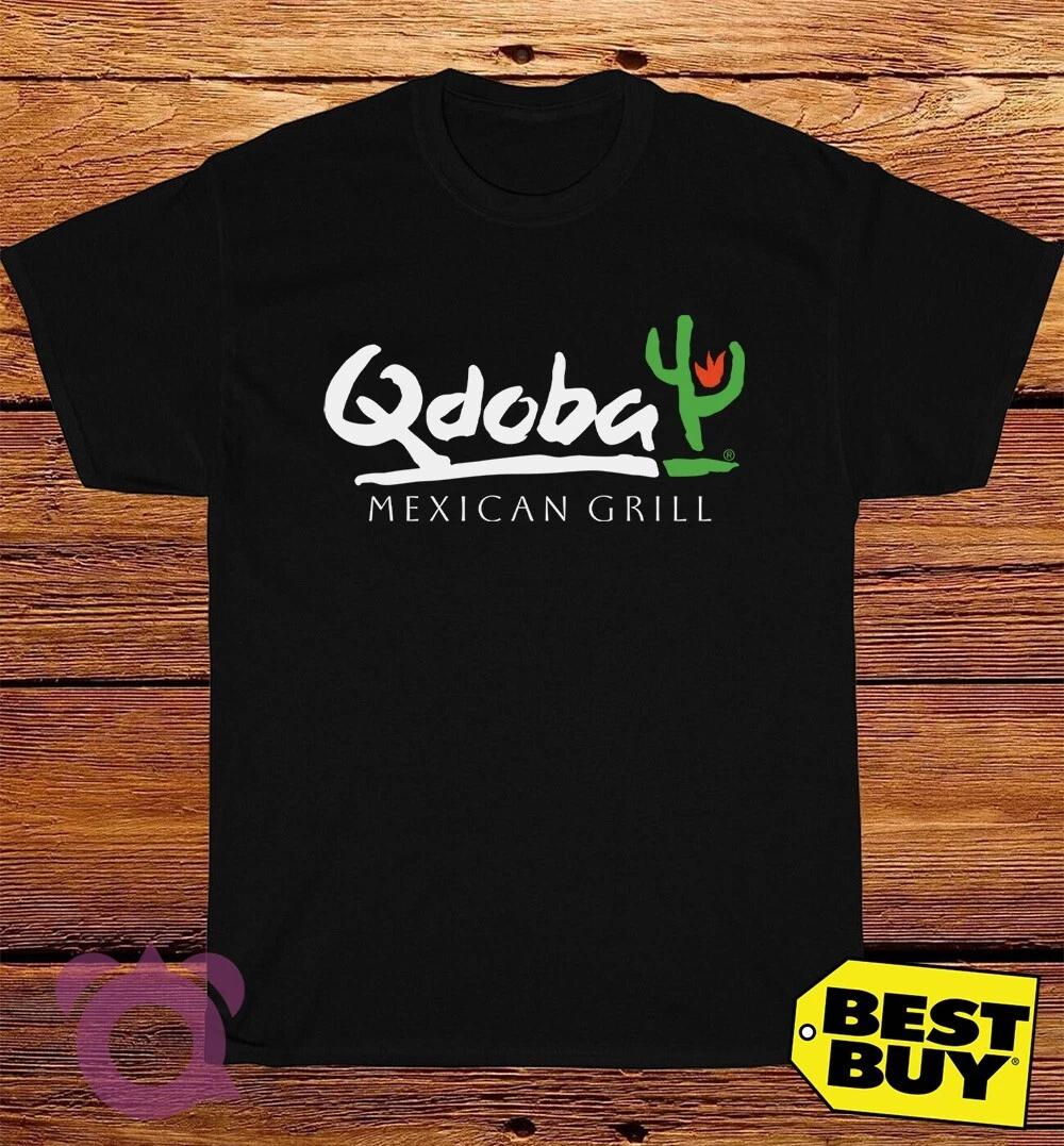 New Qdoba Mexican Grill Logo American Funny T-Shirt Size S to 5XL S