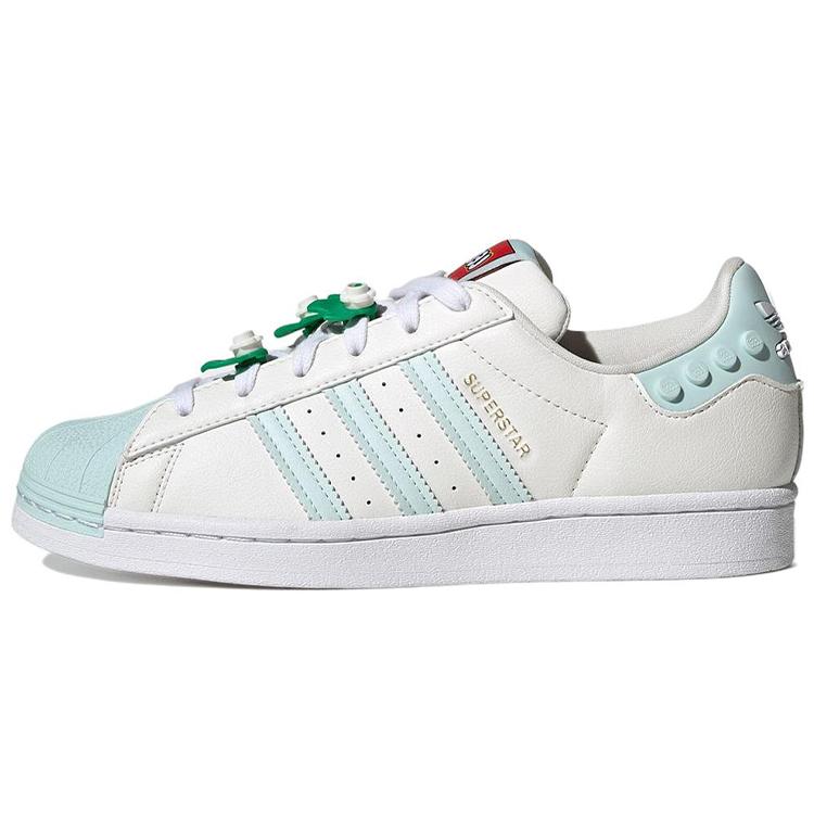 

Superstar Lego x Superstar Wmns Adidas Originals Clear White Ice Mint GX7206 36