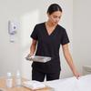 Women's V-neck Short-sleeve Workwear With Pockets For Healthcare Staff