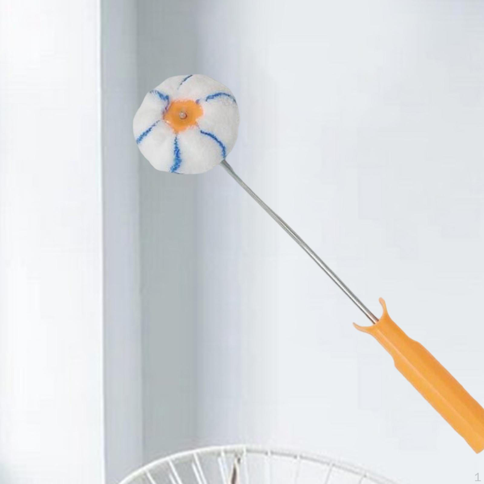 

Угловой валик для краски Инструмент DIY Кисть 17,3 дюйма длиной Легкий Многоцелевой для узкого круглого рукава