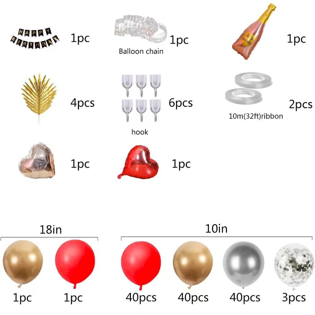 Vintage Bohemian Wedding Arrangement Balloon Chain Package Bride Engagement Anniversary Birthday Party Decoration