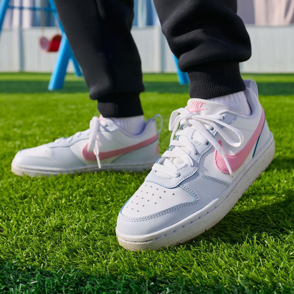 Nike Court Borough Low top Kids Skateboarding Shoes White Unisex 40