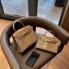 Europese & Amerikaanse Retro Krokodillenpatroon Kelly Enkelbandige Crossbody Tas: High-End, Modieuze, Lichte Luxe Handtas voor Dames