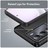 For Realme 14x 5G/V70 5G/V70s 5G Case Protective Phone Cover Carbon Fiber Texture Brushed