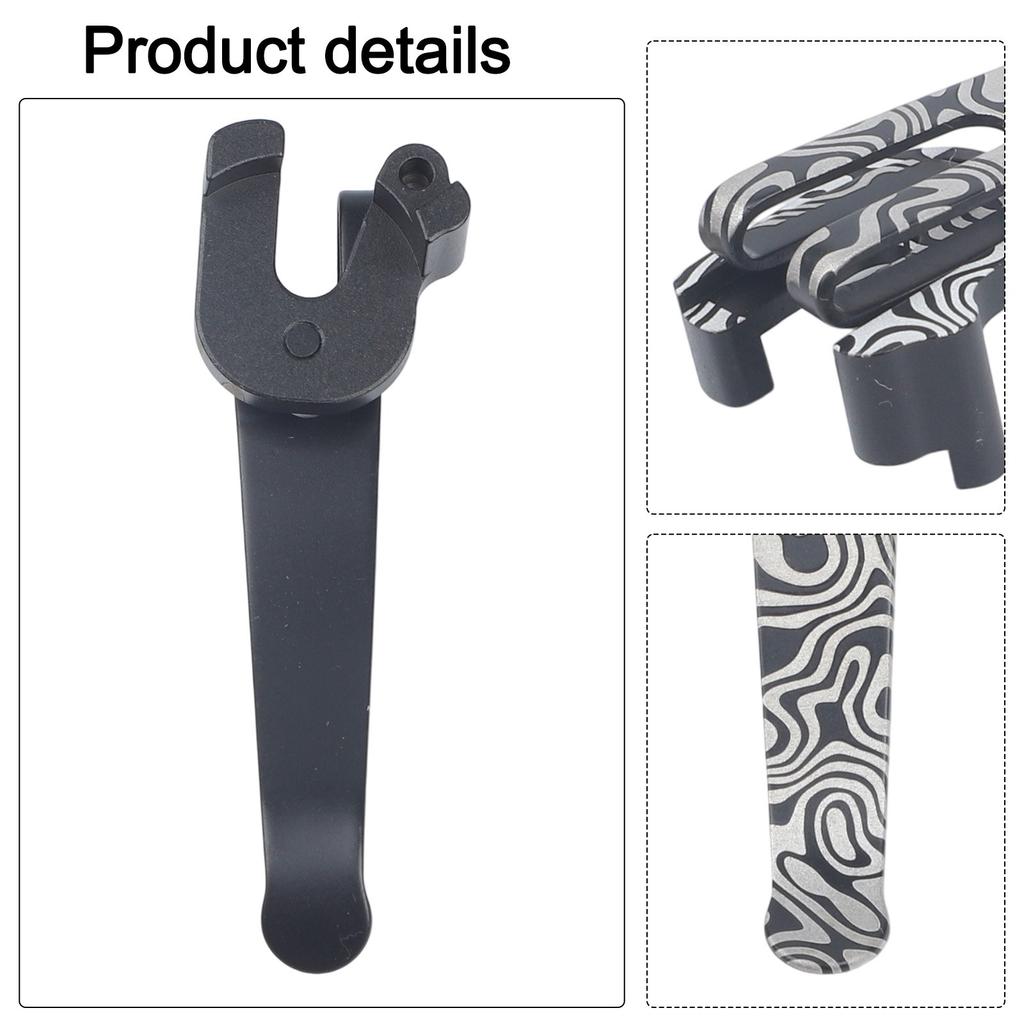 Stainless Steel Construction 91MM Pocket Clip Deep Carry Clip