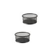 4Pcs Storage Box, Wrought Iron Hollow Mesh, Round Storage Bucket, Pen Holder, Paper Clip, Pin, Nail Storage Box.