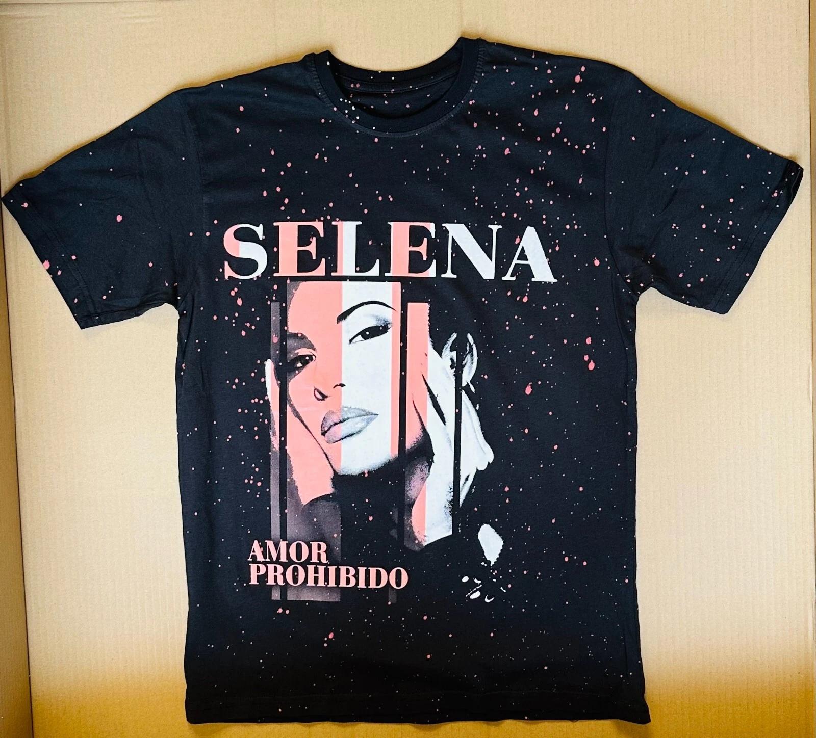 selena tshirt bleached L