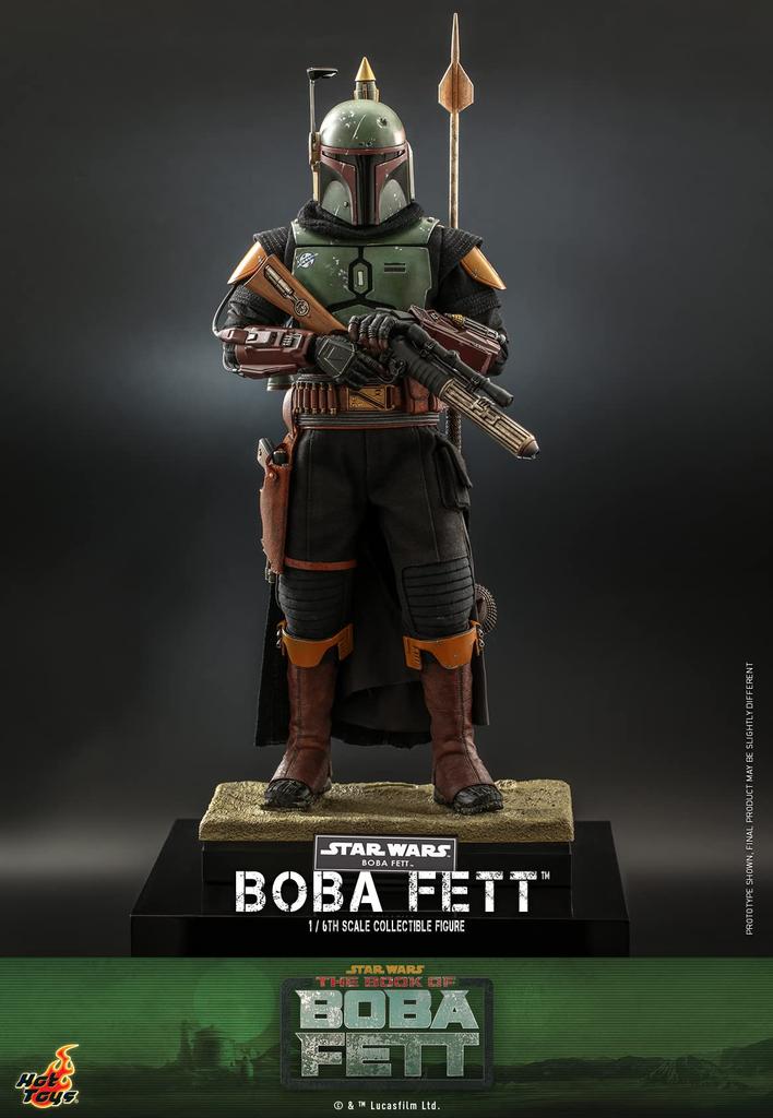Hot Toys Boba Fett Scale Figure The Book of Boba Fett Green 30cm 1/6