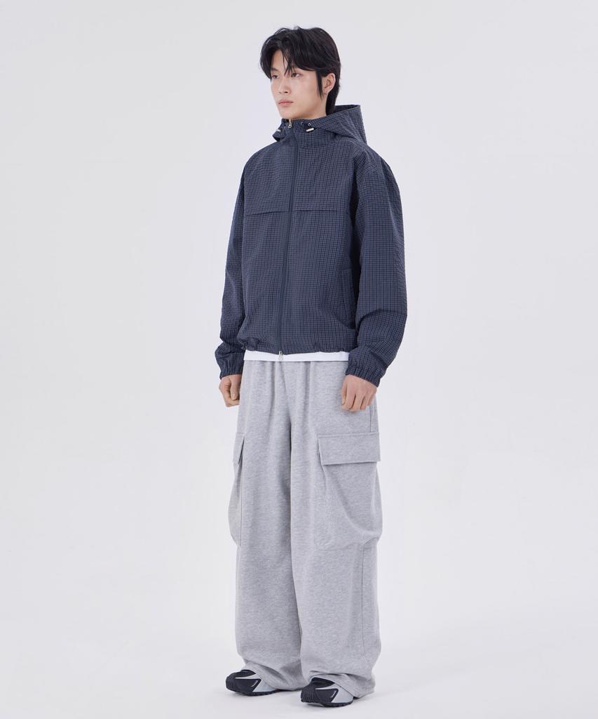 GLW Big Pocket Wide Sweatpants Gray