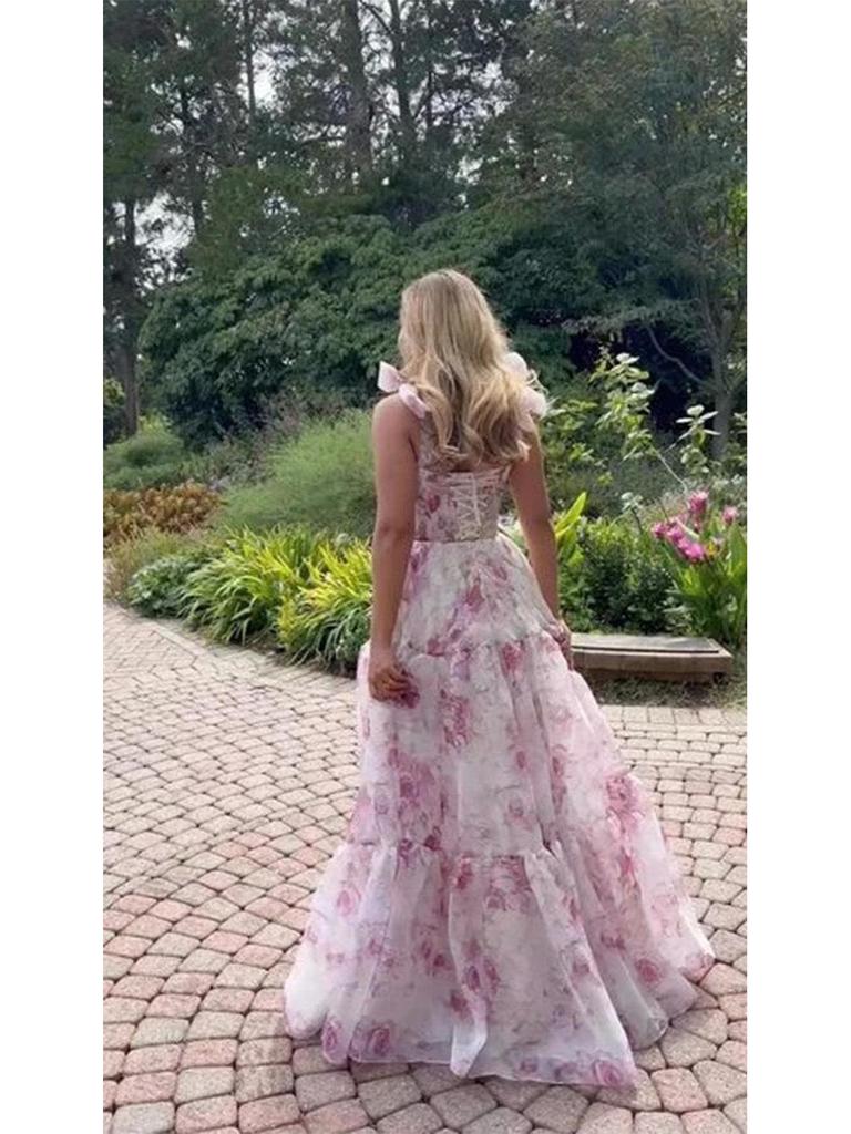 Rochie de seară europeană și americană din organza fără bretele pentru femei - Modă primăvară/vară