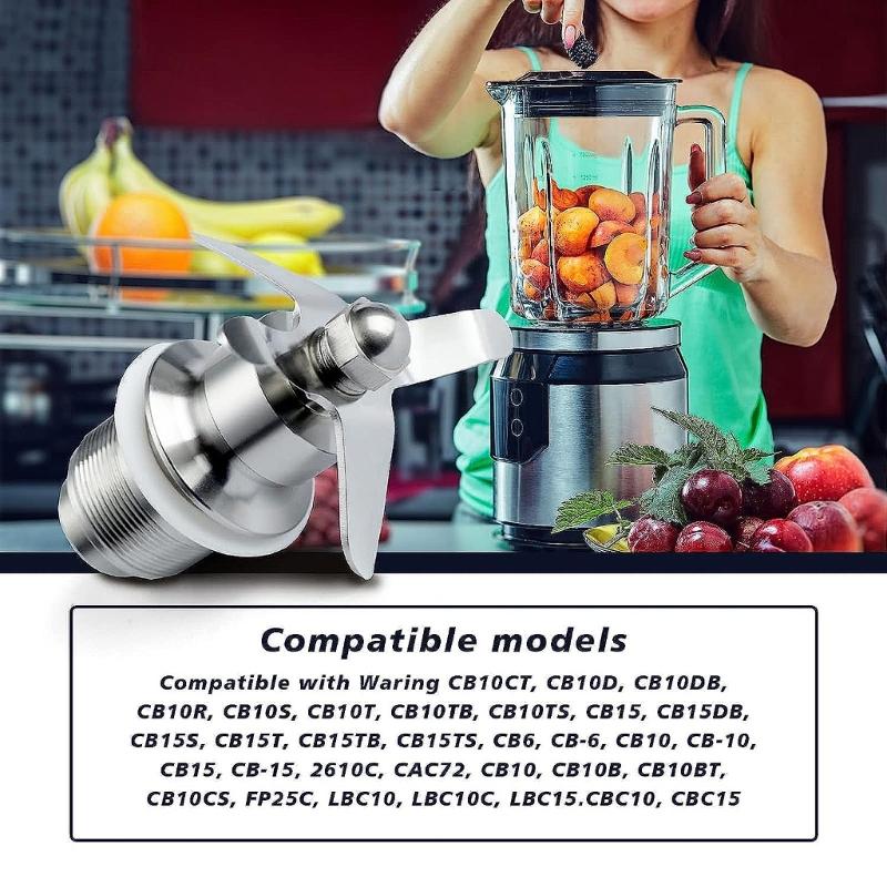 502977 Blade Cutting Assembly Blender Part for Waring CB10CT CB10D CB10DB CB10R CB10S CB10T CB10TB CB10TS CB15 Blenders
