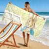 Peter Rabbit Print Beach Towel, Large Soft Quick Dry Towel for Beach Camping Swimming