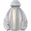 1011 Summer Cold Silk Cool Breathable UV Protection Skin Clothing Lightweight Hooded Men's and Women's Dopamine Jacket