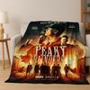 2026 Tommy Shelby P-Peaky B-Blinders Art Flannel Blanket,Cozy Soft Throw Blanket for Home Bedroom Bed Sofa Picnic Cover Gift
