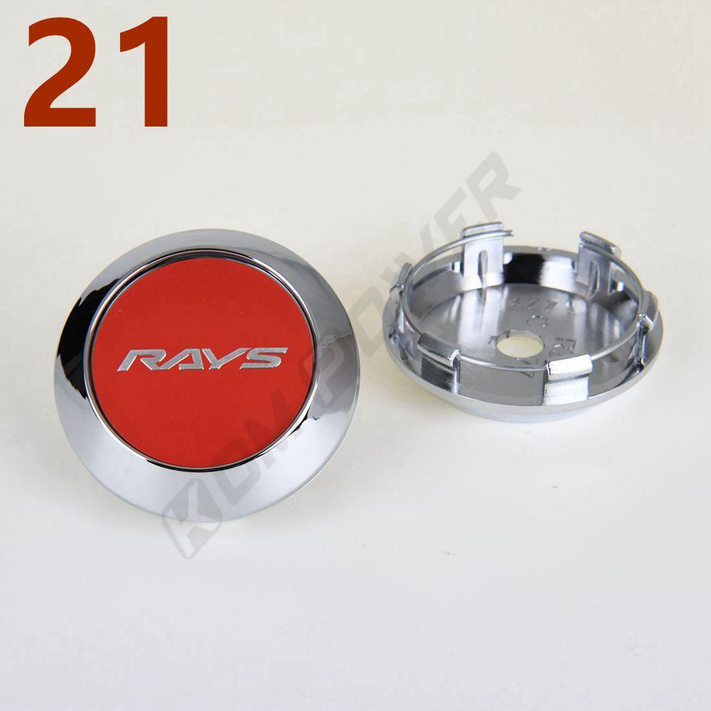 4 Piezas Diámetro Exterior 70MM / Diámetro Interior 63MM Tapa Central Deportiva para Llanta VOLK RAYS Tapa Central de Rueda Tapa de Cubo de Rueda