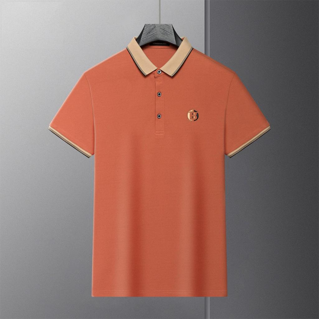 Neues Herren Sommer Stickerei Poloshirt - Kurzarm Revers Design, Jugendlicher Modetrend
