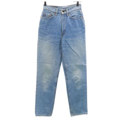 90s W510 Made In USA Denim Pants W29 Blue Jeans Women Used