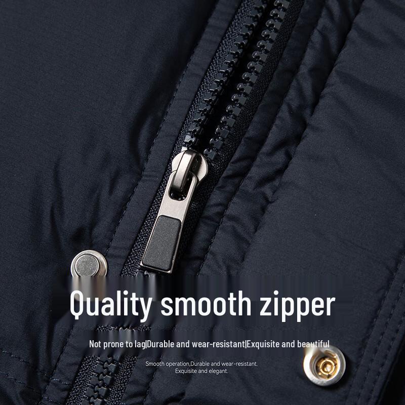 Xuezhongfei Men's Down Vest Stand Collar Thermal Gilet