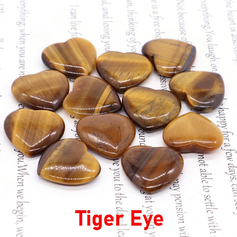 20Mm Mini Stone Heart Shape Crystal Home Decoracion Statue Natural Rose Quartz Reiki Healing Gemstone Pocket Gift Massage 5Pcs