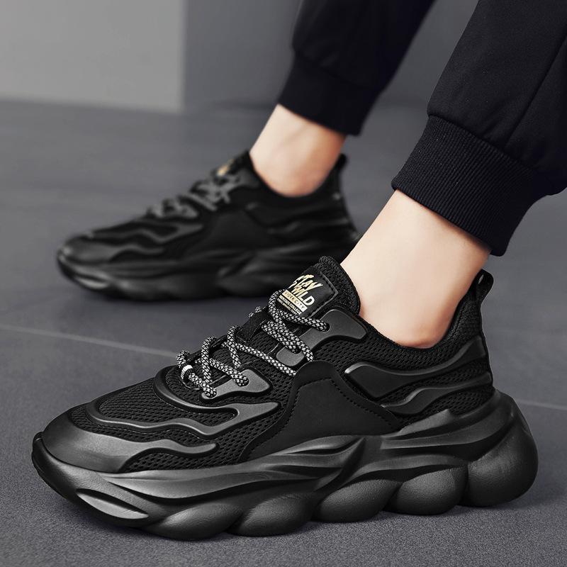 

Маленькие белые туфли сетка мужские туфли лето новые дышащие универсальные молодежные повседневные спортивные туфли папа модные туфли увеличить 39