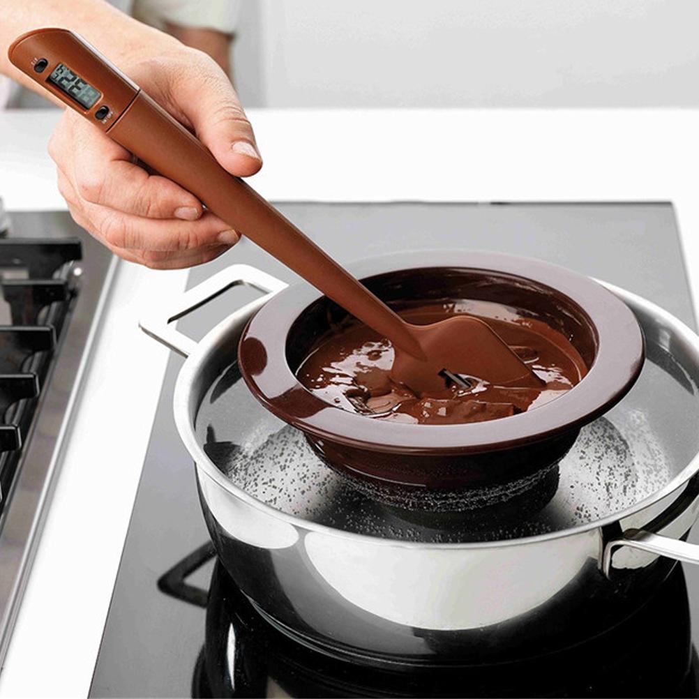 Silicone Spatula, Electronic Thermometer, Baking Mixing Tool