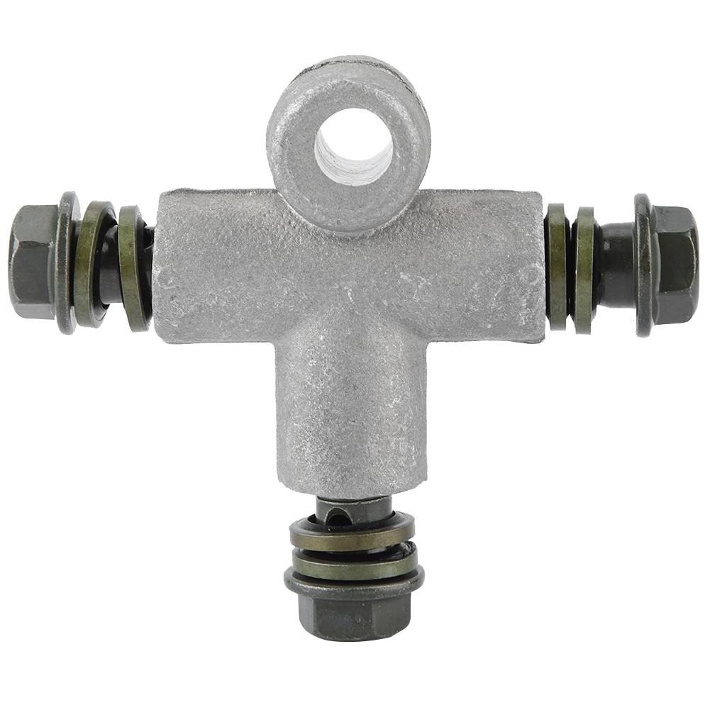 Motorcycle ATV Hydraulic 3 Way Brake Oil Hose Adaptor Pipe Coupling Tee 10mm