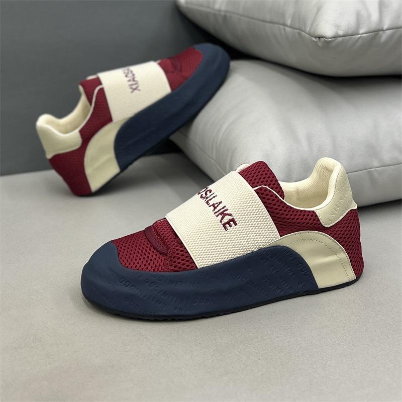 Весна новая сетчатая спортивная повседневная обувь на толстой подошве модная xs 38